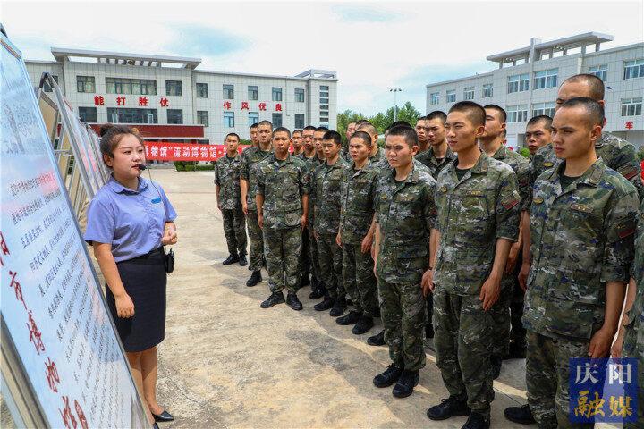 【攝影報(bào)道】慶陽市博物館開展“弘揚(yáng)傳統(tǒng) 文化擁軍”慰問活動(dòng)