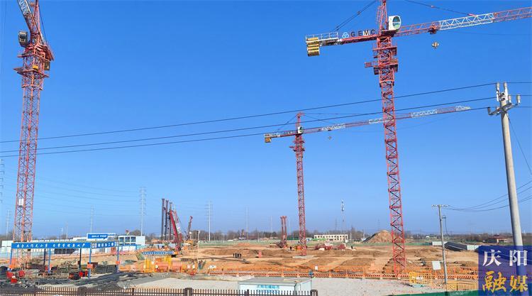 中國(guó)電信慶陽智能算力中心一期項(xiàng)目土建工程地基基礎(chǔ)施工圓滿完成