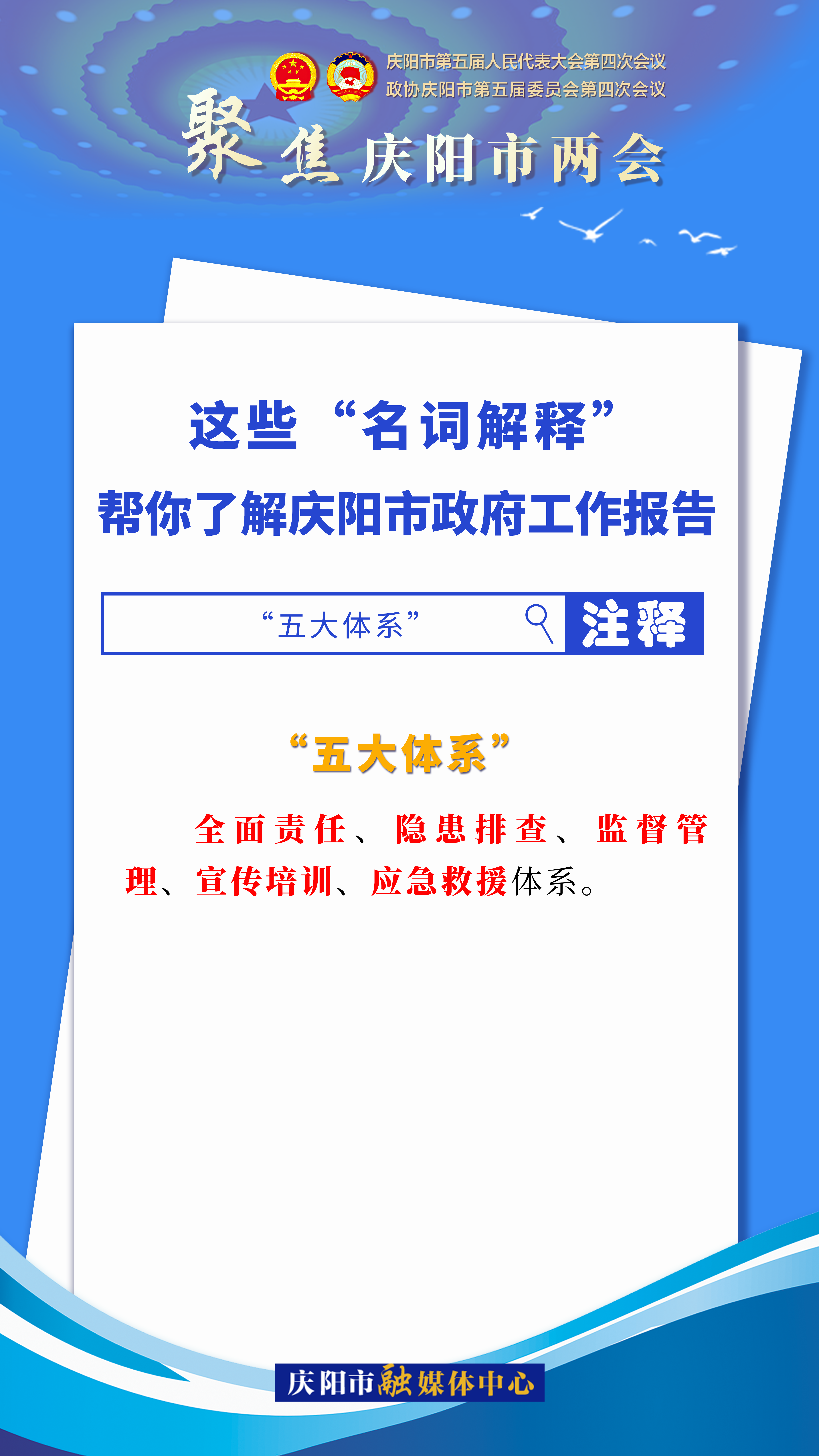 海報(bào)｜這些“名詞解釋”，幫你了解慶陽市政府工作報(bào)告（6）
