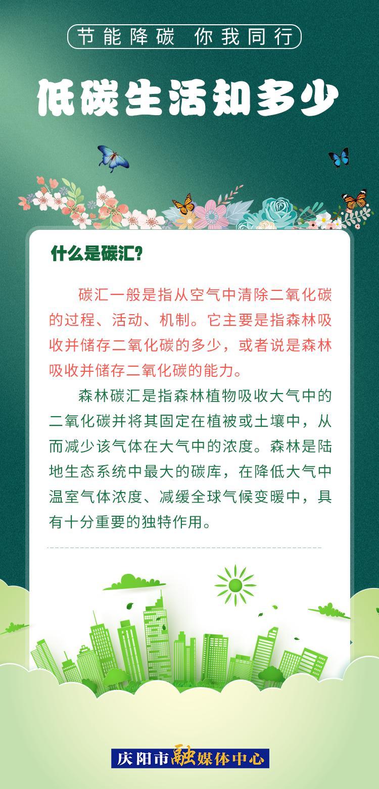 【節(jié)能降碳 你我同行】低碳生活知多少（5）：什么是碳匯？
