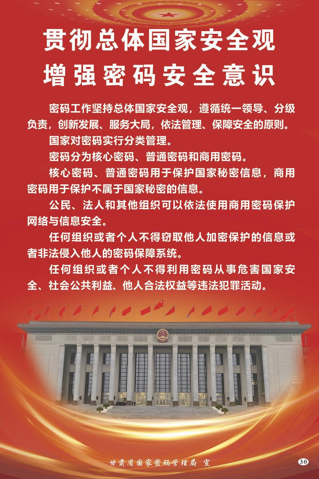 【微海報(bào)】共筑保密防線  公民人人有責(zé) | 貫徹總體國家安全觀  增強(qiáng)密碼安全意識(shí)