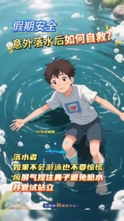 假期安全｜意外落水后如何自救？