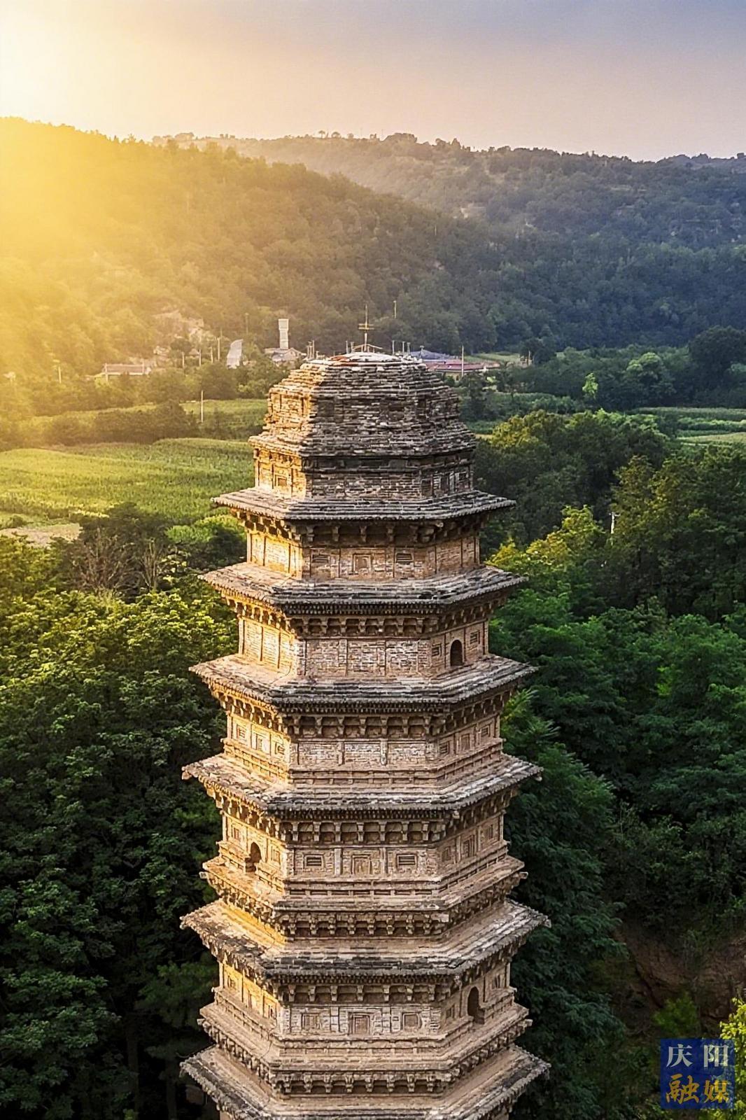 【大美慶陽】寧縣湘樂鎮(zhèn)宋塔